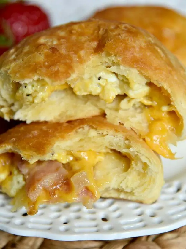 Bacon, Cheese and Egg Kolache