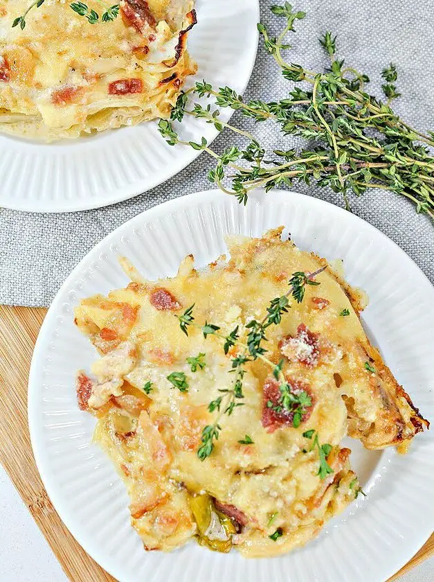 Keto Cabbage au Gratin