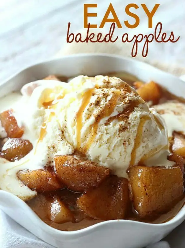 Easy Baked Apples