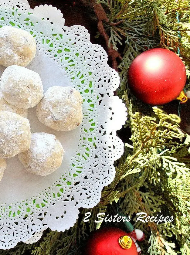 Snow Ball Christmas Cookies