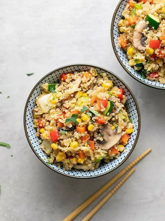 Quinoa Fried Rice with Vegetables