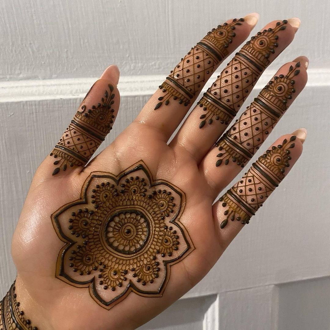 AMAZING PALM HENNA DESIGN