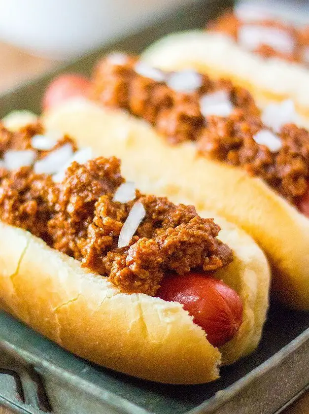 Crockpot Hot Dog Chili