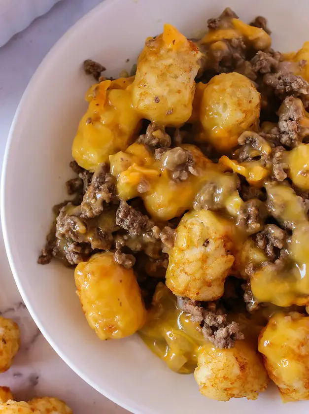 Cheesy Tater Tot Casserole