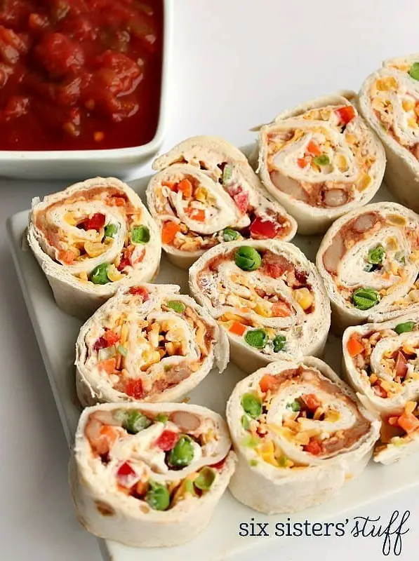 Mexican Tortilla Wrap Roll-Ups