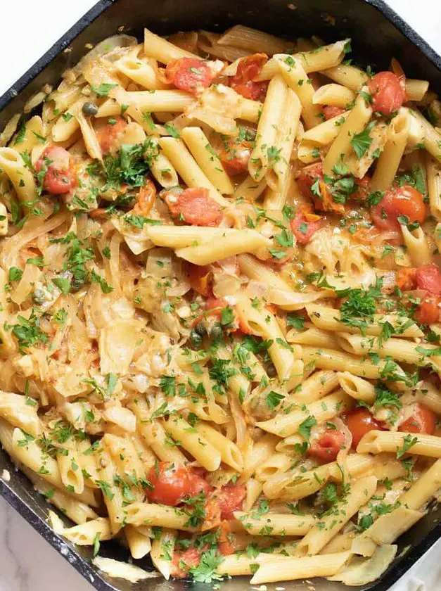 Tomato Artichoke Pasta