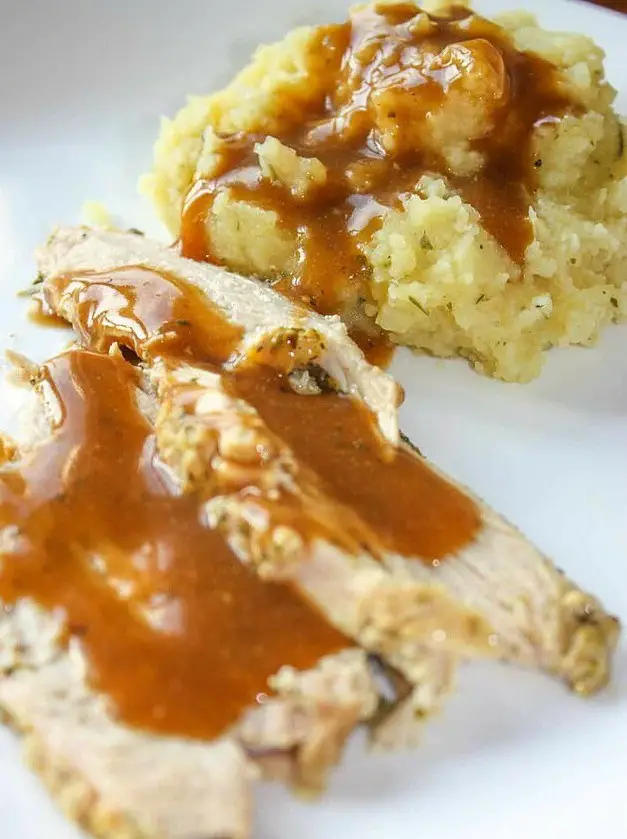 Instant Pot Wild Turkey Breast with Mashed Potatoes