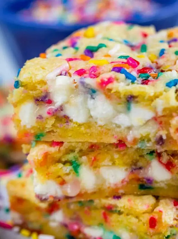 Funfetti Gooey Bars