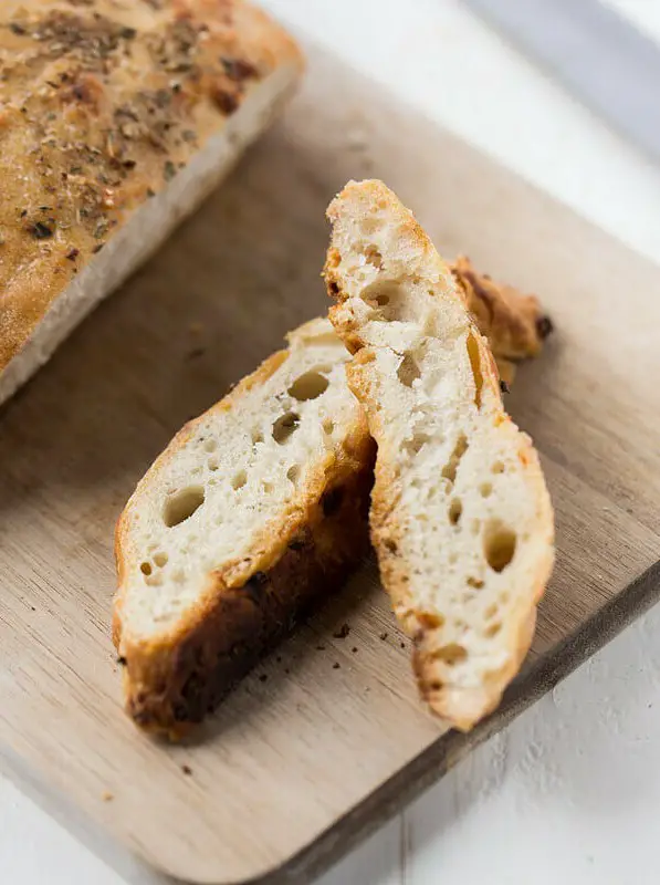 Cheesy Italian Dutch Oven Bread