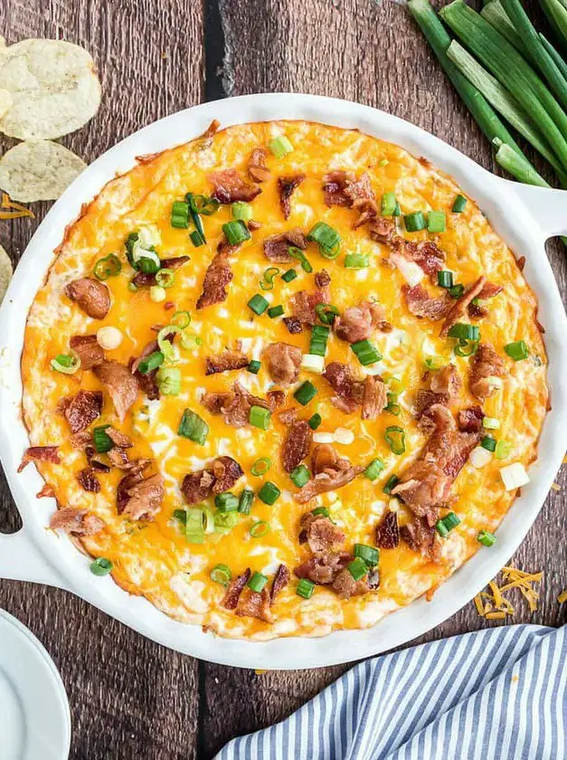 Loaded Baked Potato Chip Dip