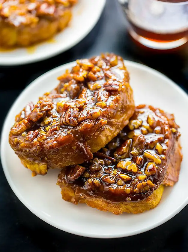 Overnight Pecan Pie French Toast