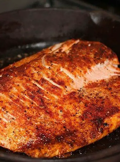 Broiled Salmon