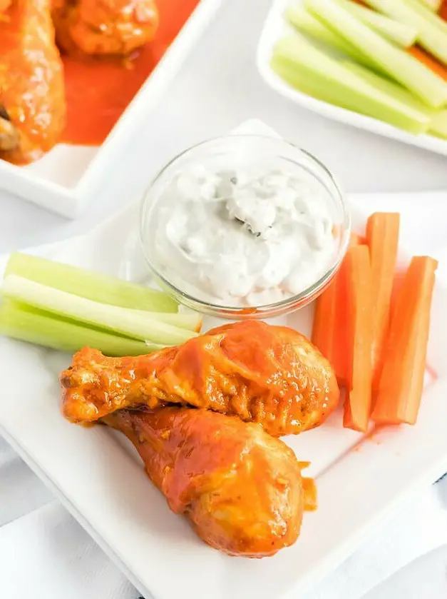 Air Fryer Buffalo Chicken Drumsticks