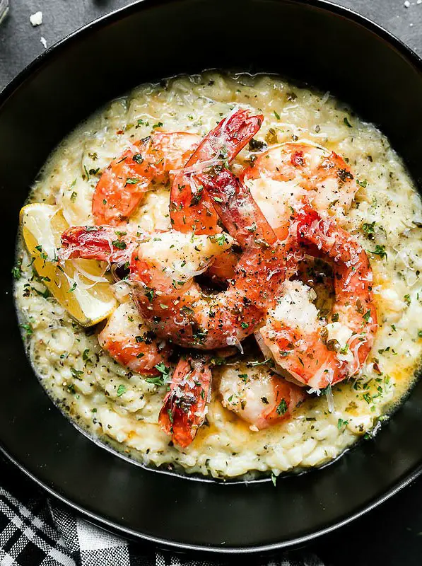 Prosecco Butter Poached Shrimp