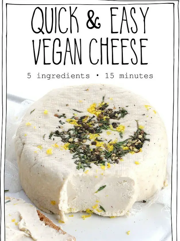 Quick & Easy Vegan Cheese