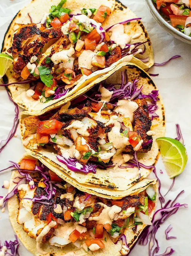 Blackened Fish Tacos