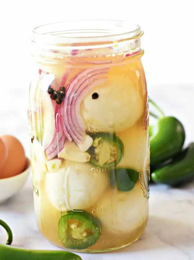 Jalapeno Pickled Eggs