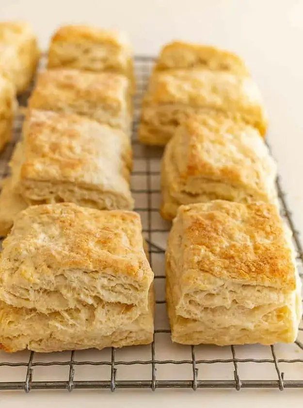 Quick Sourdough Biscuits