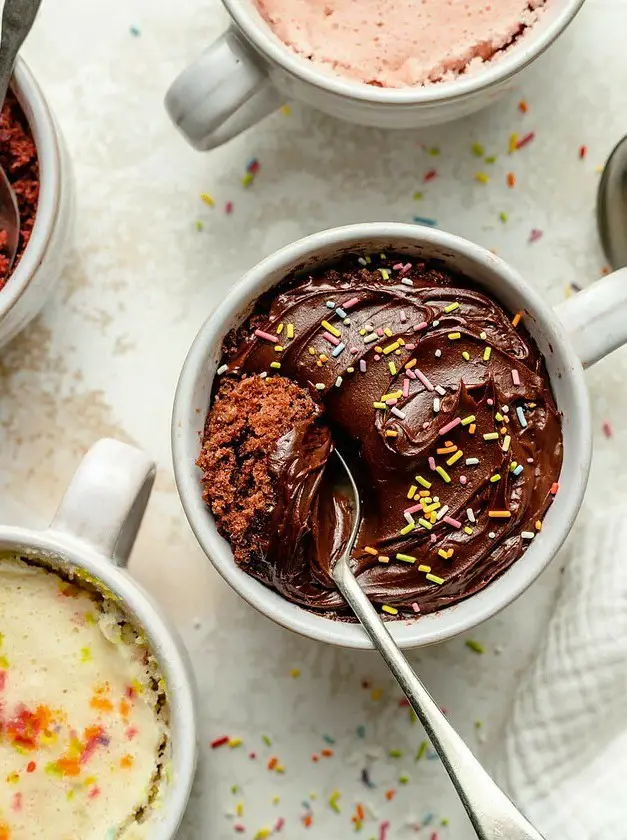 Cake Mix Mug Cake