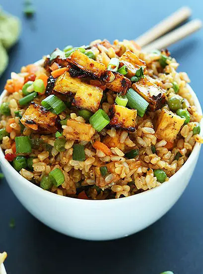 Easy Vegan Fried Rice