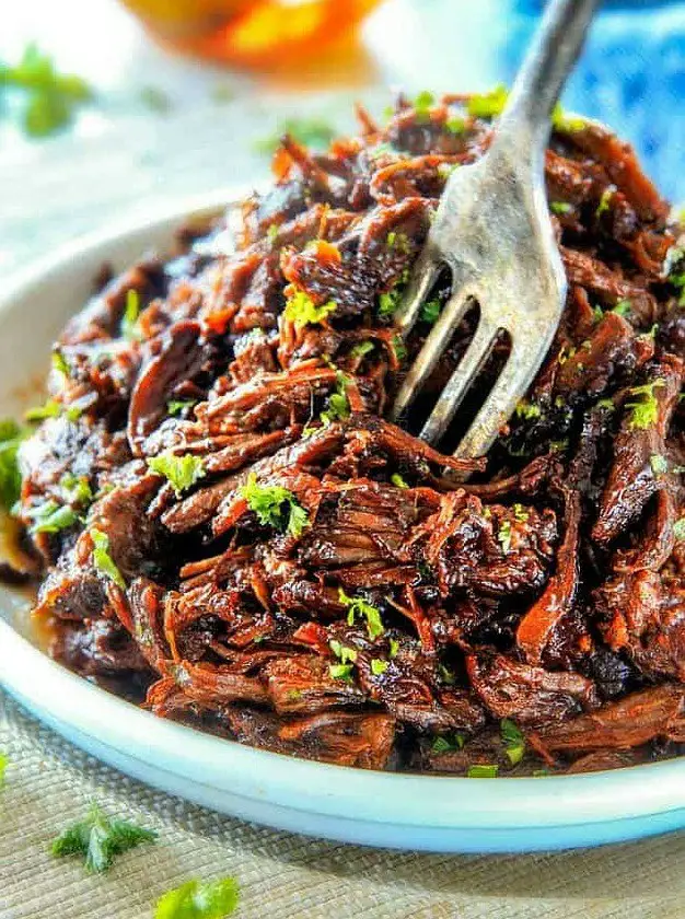 Slow Cooker Honey Balsamic Roast Beef