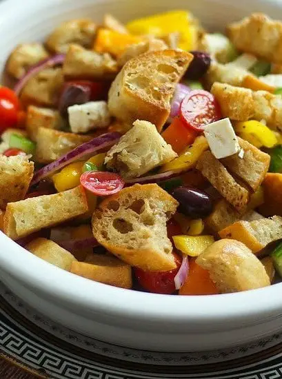 Greek Panzanella