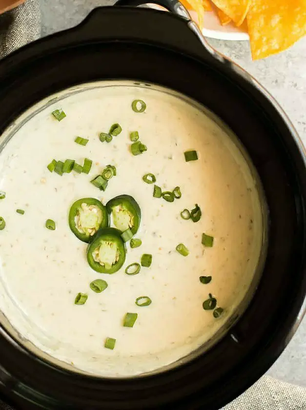 Slow Cooker Queso Verde