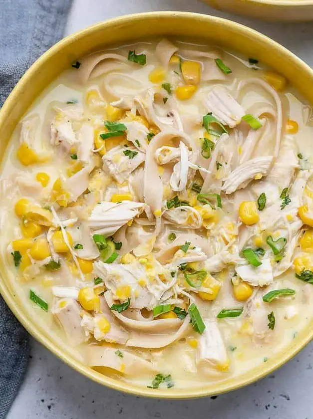 Creamy Chicken Noodle Soup