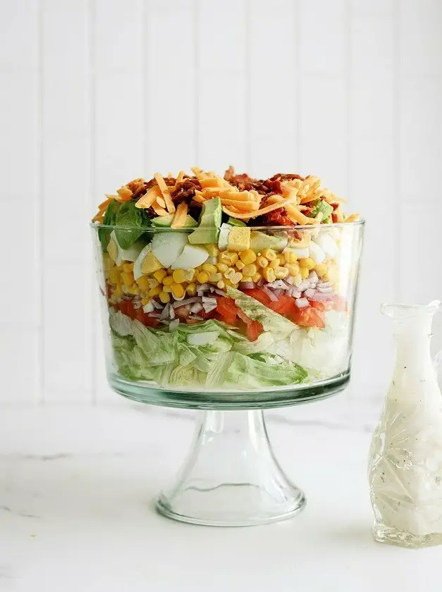 Layered Cobb Salad