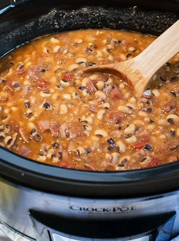 Slow Cooker Black-Eyed Peas