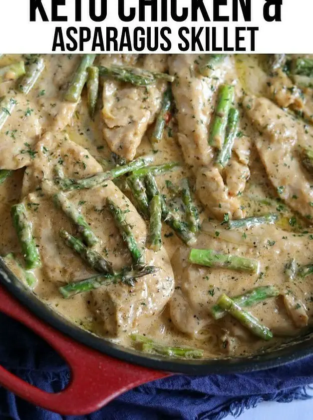 Chicken & Asparagus One Skillet Meal