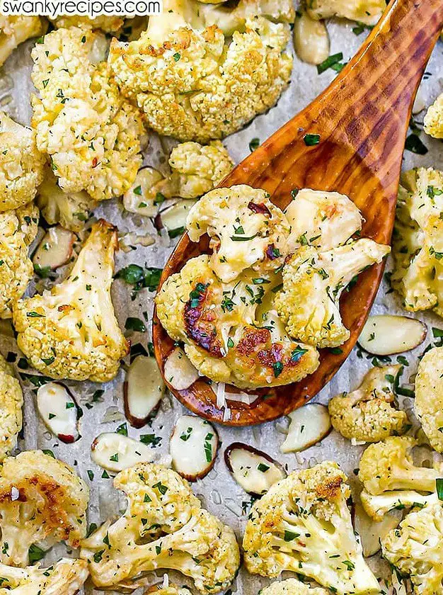 Ranch Roasted Cauliflower