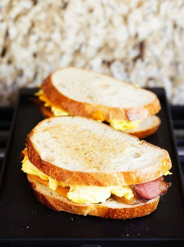 Griddle Breakfast Sandwich