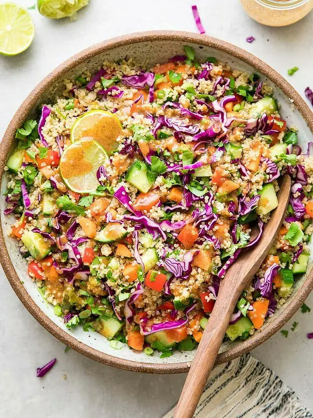 Crunchy Thai Quinoa Salad