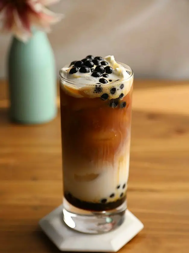 Brown Sugar Boba Iced Coffee