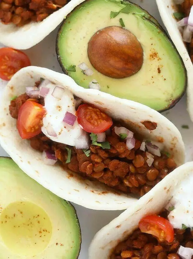 Instant Pot Lentil Tacos