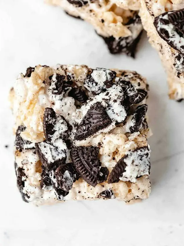 Oreo Rice Krispies Treats