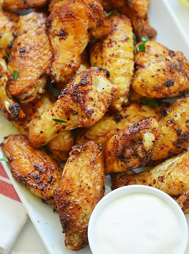 Air Fryer Lemon Pepper Wings