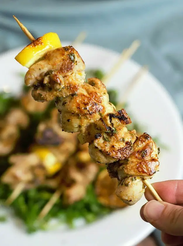 Mediterranean Chicken Kebabs