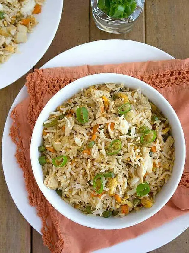 Indian Chicken Fried Rice