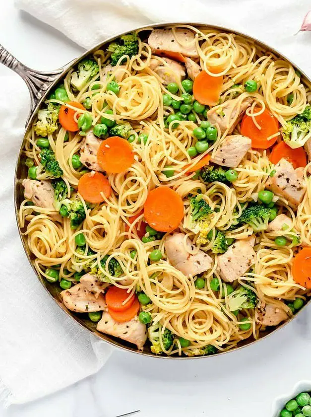 Angel Hair Pasta with Chicken