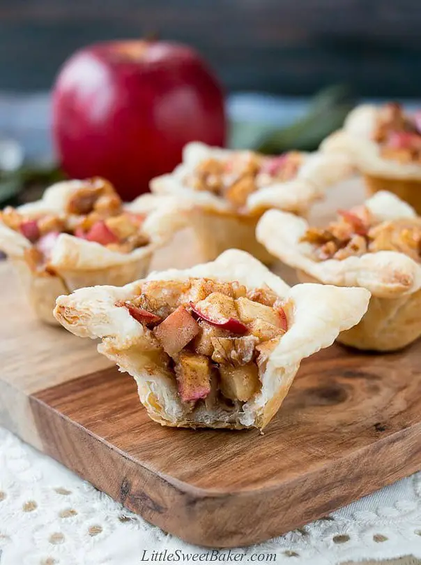 Apple and Brie Tartlets