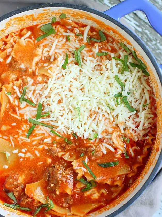 Lasagna Soup