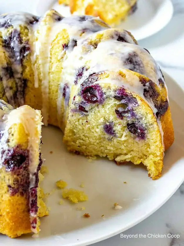 Blueberry Lemon Bundt Cake