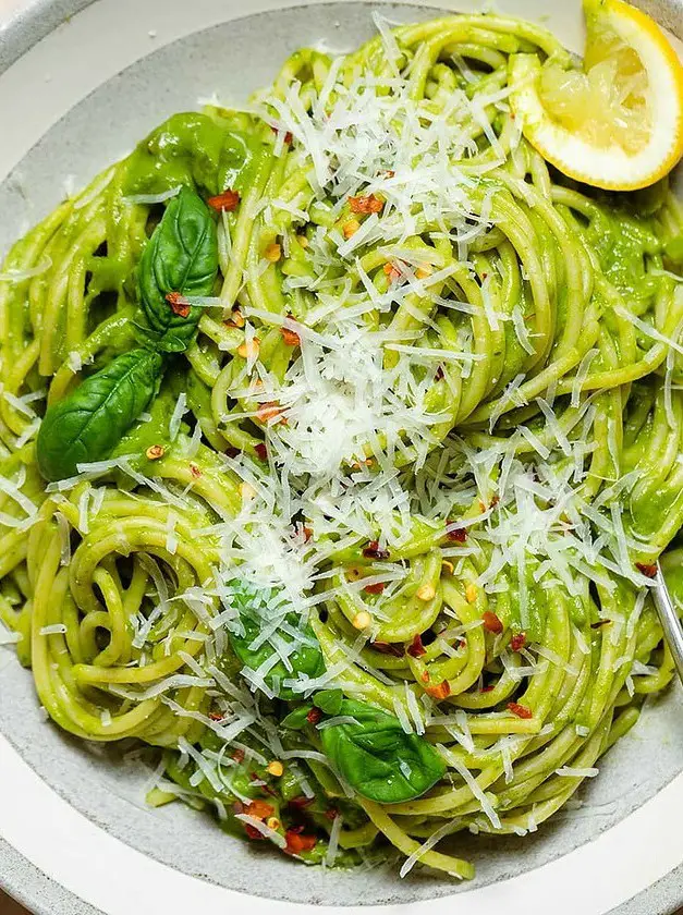 Spinach Green Pasta Sauce