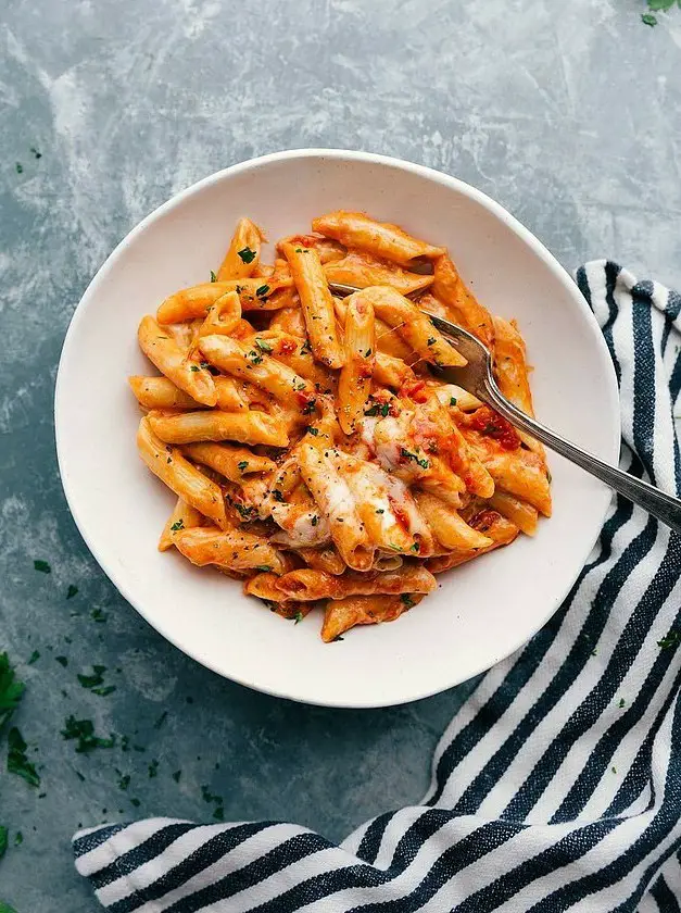 Red and White Pasta