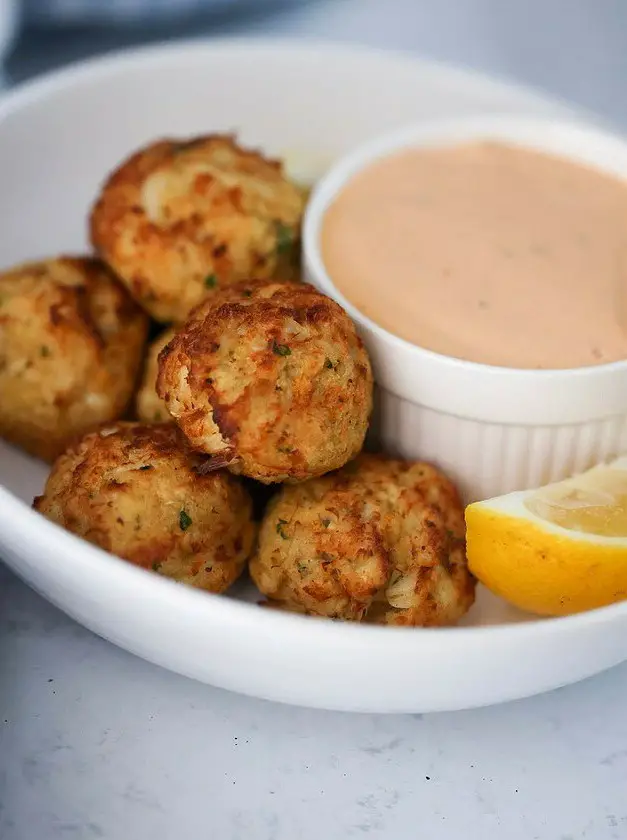 Air Fryer Crab Bites