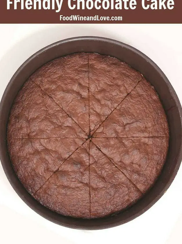 Mediterranean Diet Friendly Chocolate Cake