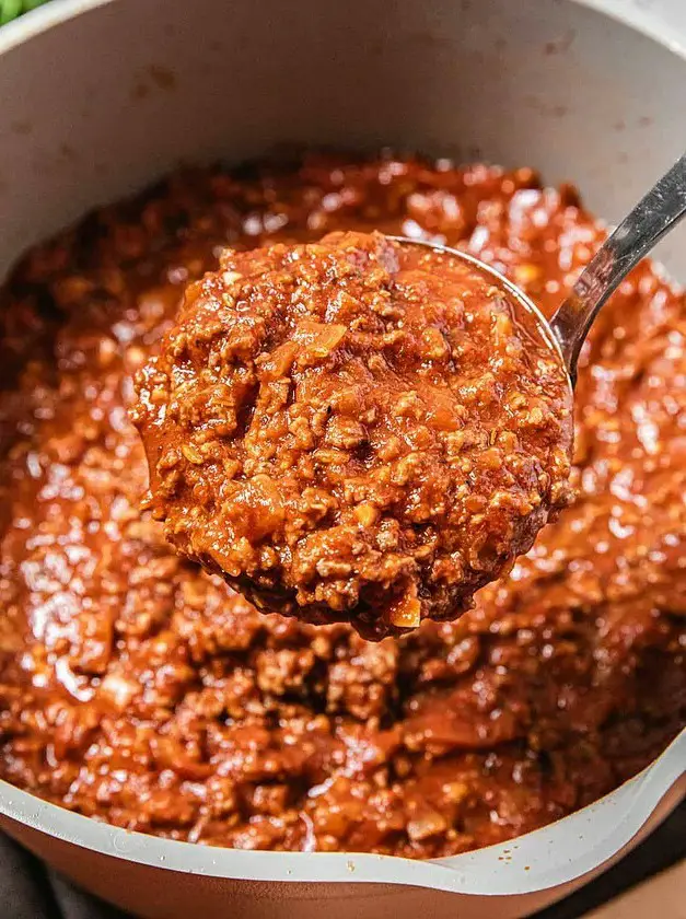 Homemade Meat Sauce