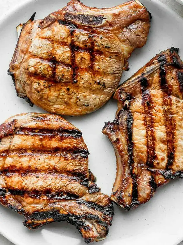 Juicy Grilled Pork Chops